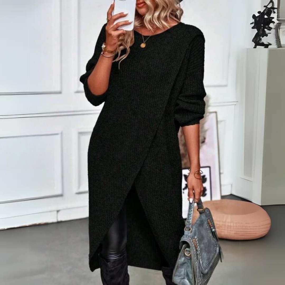 Eline | Lang og Elegant Genser