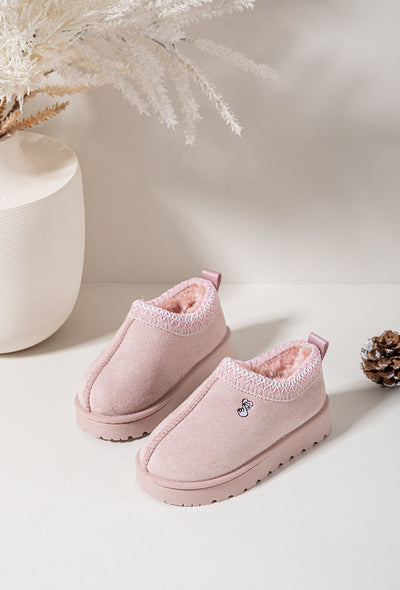 Kids Rosa Cozy Tøfler