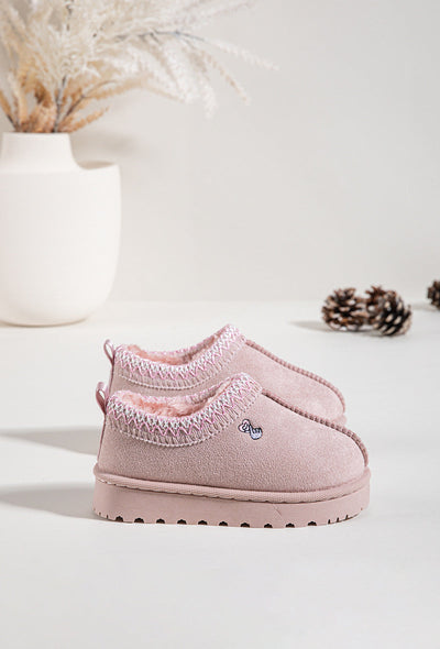 Kids Rosa Cozy Tøfler