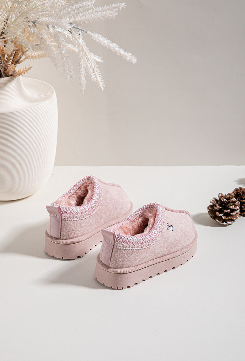Kids Rosa Cozy Tøfler