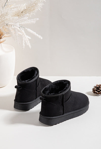 Kids Uggy Black Boots