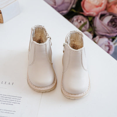 Kids Beige Ankelstøvletter