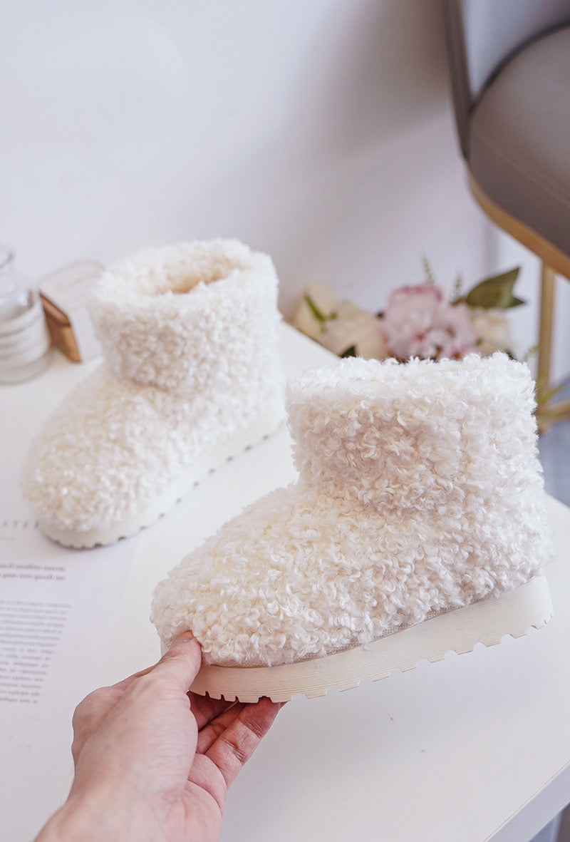 Kids Uggy Fluffy Støvletter