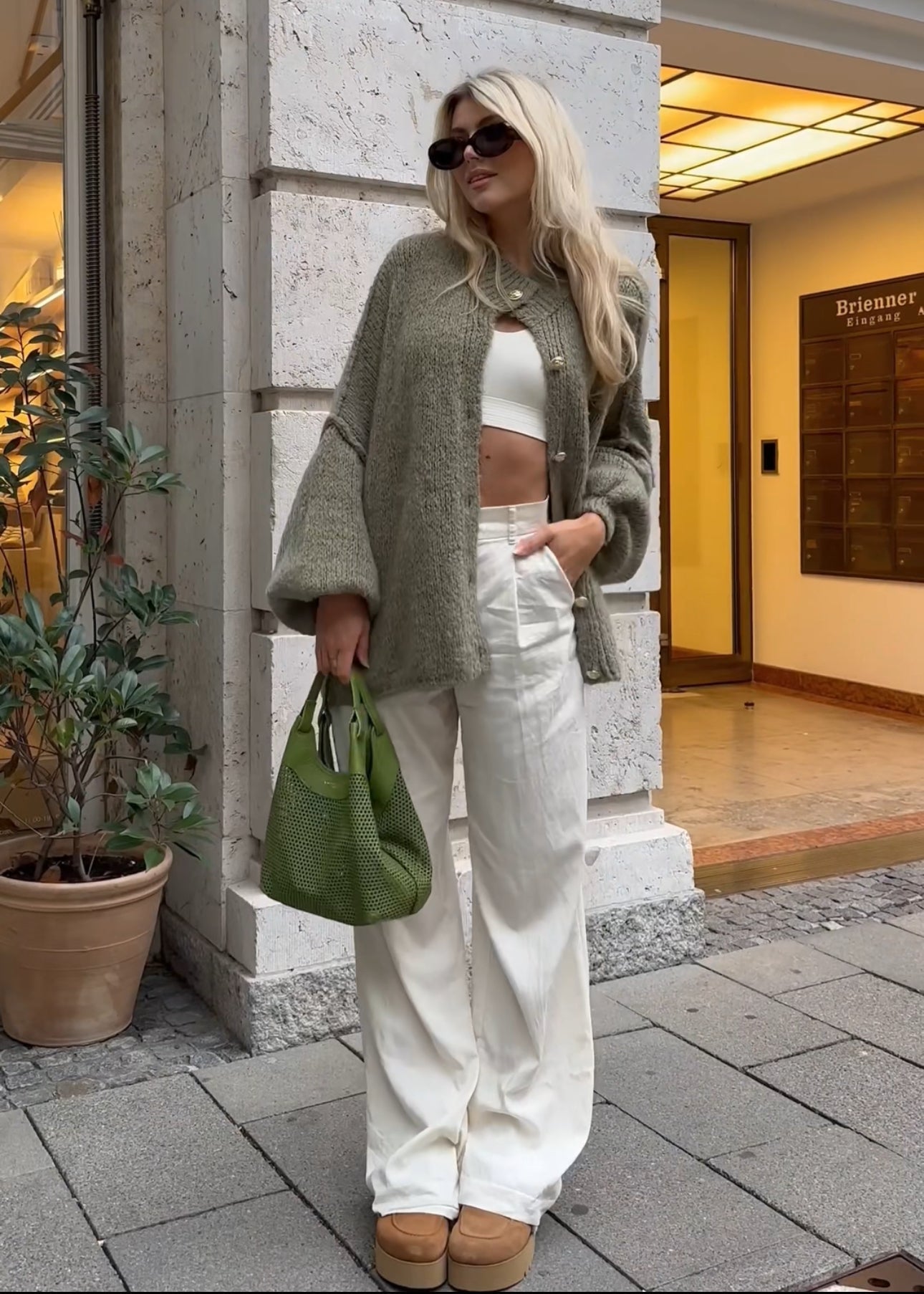 NORA™ | Oversized cardigan