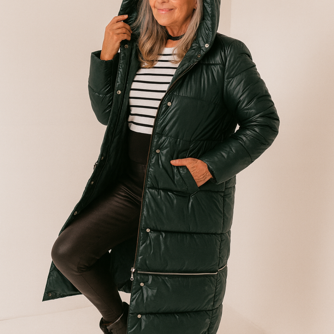 Lang vattert kåpe Zipps