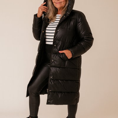 Lang vattert kåpe Zipps