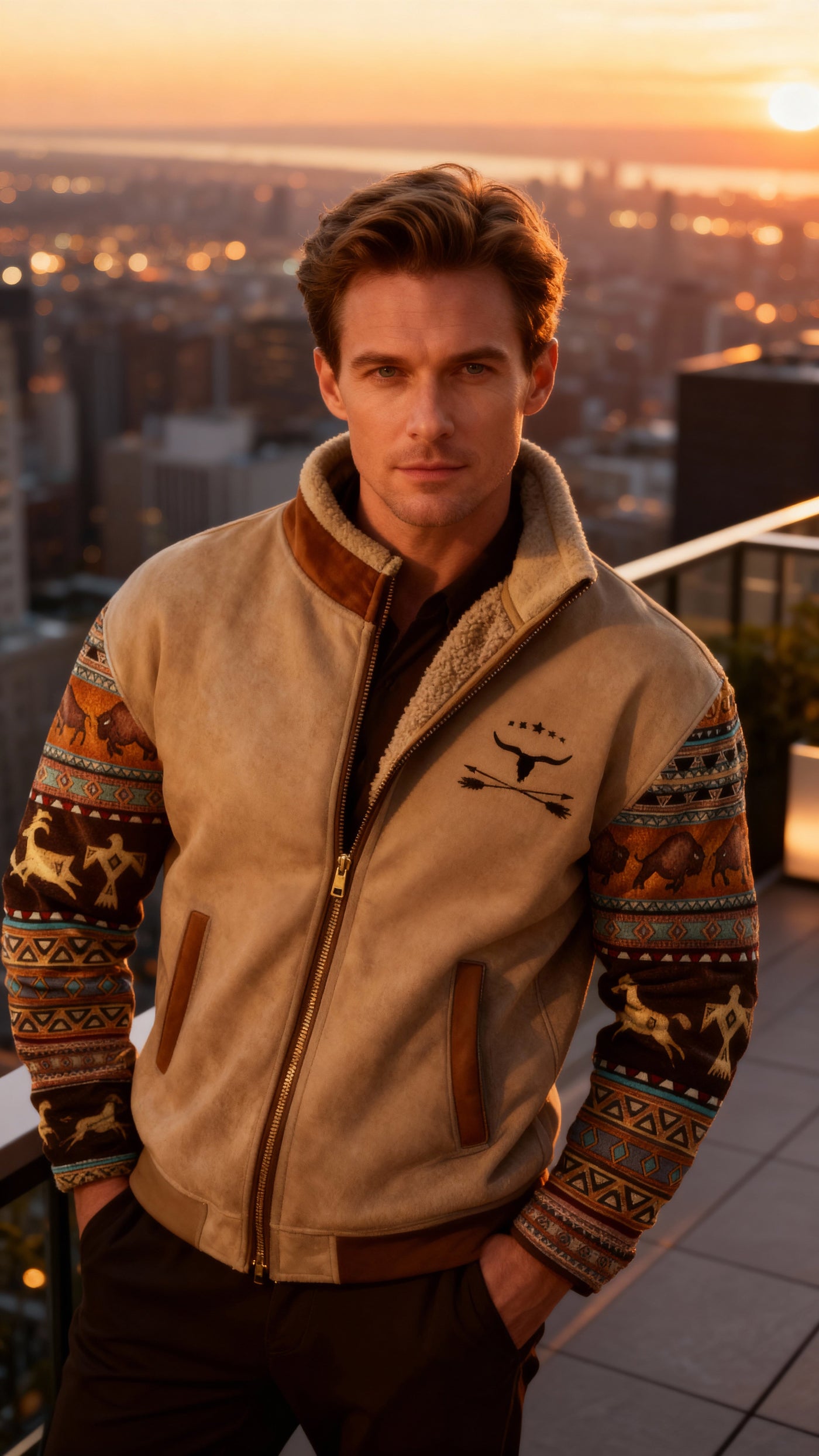 FrostRebel |Stilig fleecejakke med termo-fôr