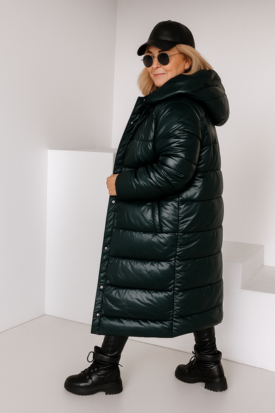 Lang vattert kåpe Zipps