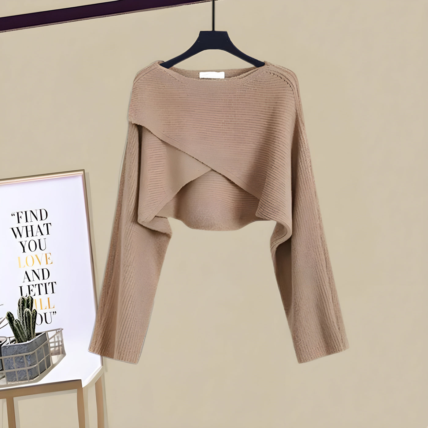 Hilde | Elegant Strikkekjole-Sett for Uanstrengt Stil